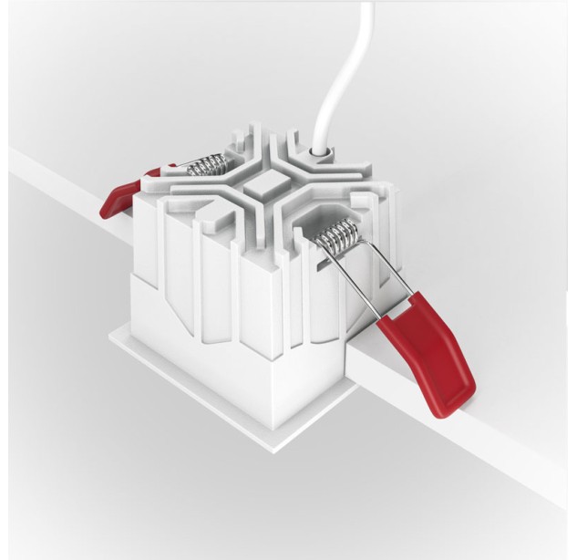 Įleidžiamas šviestuvas ALFA LED 4000K 10W DL043-01-10W4K-D-SQ-WB dimeriuojamas Įleidžiamas šviestuvas ALFA LED 4000K 10W DL043-01-10W4K-D-SQ-WB dimeriuojamas