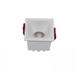 Įleidžiamas šviestuvas ALFA LED 3000K 10W DL043-01-10W3K-D-SQ-W dimeriuojamas