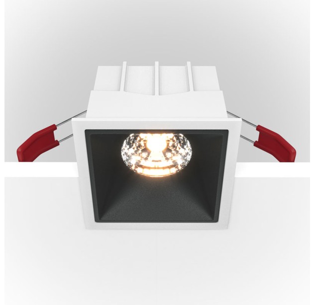 Įleidžiamas šviestuvas ALFA LED 4000K 15W DL043-01-15W4K-D-SQ-WB dimeriuojamas Įleidžiamas šviestuvas ALFA LED 4000K 15W DL043-01-15W4K-D-SQ-WB dimeriuojamas