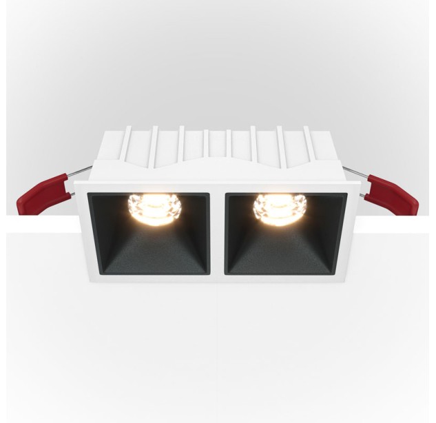 Įleidžiamas šviestuvas ALFA LED 4000K 30W DL043-02-15W4K-D-SQ-WB dimeriuojamas Įleidžiamas šviestuvas ALFA LED 4000K 30W DL043-02-15W4K-D-SQ-WB dimeriuojamas