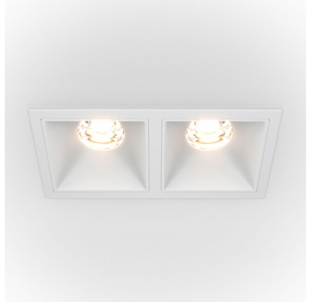 Įleidžiamas šviestuvas ALFA LED 4000K 30W DL043-02-15W4K-D-SQ-W dimeriuojamas Įleidžiamas šviestuvas ALFA LED 4000K 30W DL043-02-15W4K-D-SQ-W dimeriuojamas