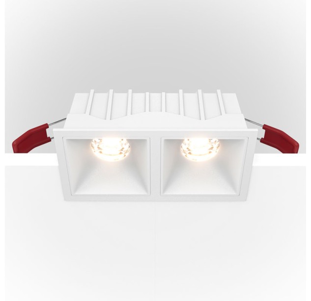 Įleidžiamas šviestuvas ALFA LED 4000K 30W DL043-02-15W4K-D-SQ-W dimeriuojamas Įleidžiamas šviestuvas ALFA LED 4000K 30W DL043-02-15W4K-D-SQ-W dimeriuojamas