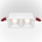 Įleidžiamas šviestuvas ALFA LED 4000K 30W DL043-02-15W4K-D-SQ-W dimeriuojamas Įleidžiamas šviestuvas ALFA LED 4000K 30W DL043-02-15W4K-D-SQ-W dimeriuojamas