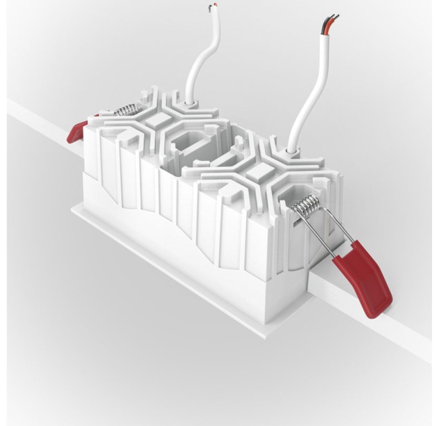 Įleidžiamas šviestuvas ALFA LED 4000K 30W DL043-02-15W4K-D-SQ-W dimeriuojamas Įleidžiamas šviestuvas ALFA LED 4000K 30W DL043-02-15W4K-D-SQ-W dimeriuojamas