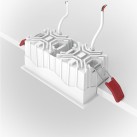 Įleidžiamas šviestuvas ALFA LED 4000K 30W DL043-02-15W4K-D-SQ-W dimeriuojamas Įleidžiamas šviestuvas ALFA LED 4000K 30W DL043-02-15W4K-D-SQ-W dimeriuojamas