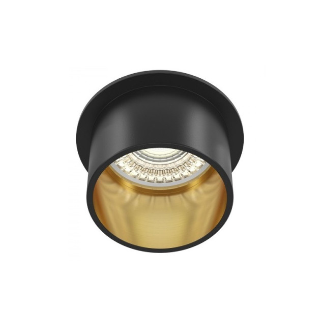 Įleidžiamas šviestuvas DL050-01GB REIF BLACK/GOLD Įleidžiamas šviestuvas DL050-01GB REIF BLACK/GOLD