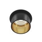 Įleidžiamas šviestuvas DL050-01GB REIF BLACK/GOLD Įleidžiamas šviestuvas DL050-01GB REIF BLACK/GOLD