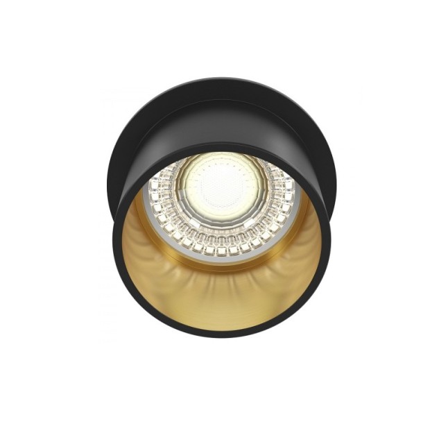 Įleidžiamas šviestuvas DL050-01GB REIF BLACK/GOLD Įleidžiamas šviestuvas DL050-01GB REIF BLACK/GOLD