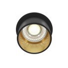 Įleidžiamas šviestuvas DL050-01GB REIF BLACK/GOLD Įleidžiamas šviestuvas DL050-01GB REIF BLACK/GOLD