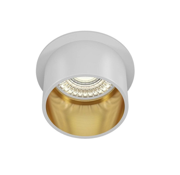 Įleidžiamas šviestuvas DL050-01WG REIF WHITE/GOLD Įleidžiamas šviestuvas DL050-01WG REIF WHITE/GOLD