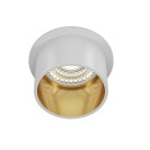 Įleidžiamas šviestuvas DL050-01WG REIF WHITE/GOLD Įleidžiamas šviestuvas DL050-01WG REIF WHITE/GOLD