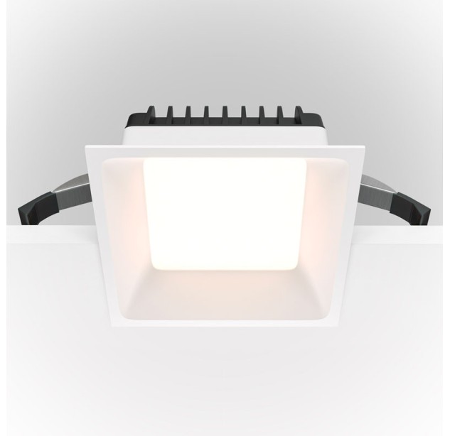 Įleidžiamas šviestuvas OKNO 4000K 12W DL054-12W4K-W