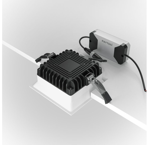 Įleidžiamas šviestuvas OKNO 4000K 12W DL054-12W4K-W