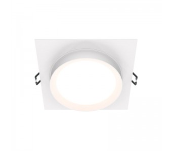 Įleidžiamas šviestuvas HOOP DL086-GX53-SQ-W