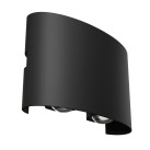 Sieninis lauko šviestuvas STRATO 4W BLACK Sieninis lauko šviestuvas STRATO 4W BLACK