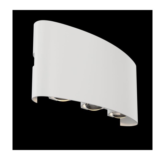 Sieninis lauko šviestuvas STRATO 6W WHITE Sieninis lauko šviestuvas STRATO 6W WHITE