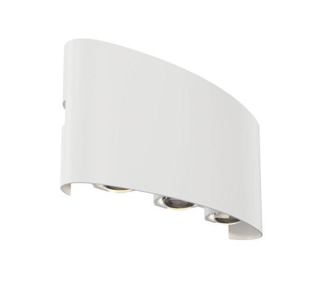 Sieninis lauko šviestuvas STRATO 6W WHITE Sieninis lauko šviestuvas STRATO 6W WHITE