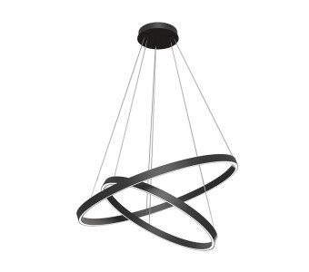 Pakabinamas šviestuvas RIM BLACK 4000K L74B4K