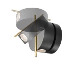 Sieninis šviestuvas NUANCE 3000K 4W MOD180WL-L4B3K Sieninis šviestuvas NUANCE 3000K 4W MOD180WL-L4B3K