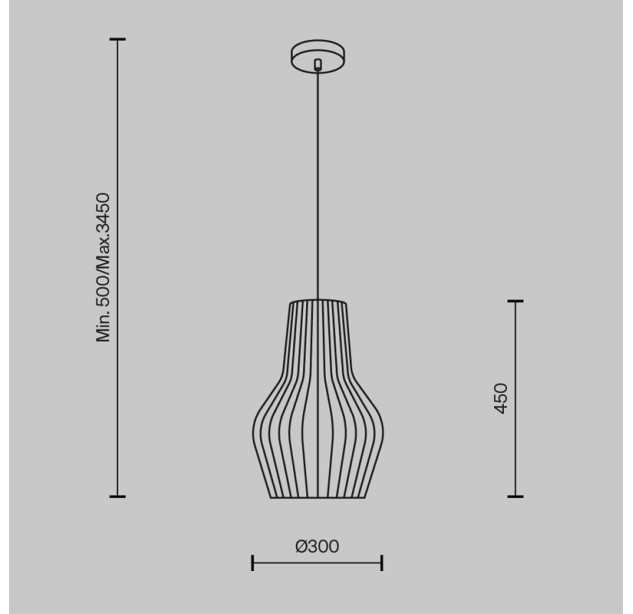Pakabinamas šviestuvas ROOTS MOD191PL-01W1 Pakabinamas šviestuvas ROOTS MOD191PL-01W1