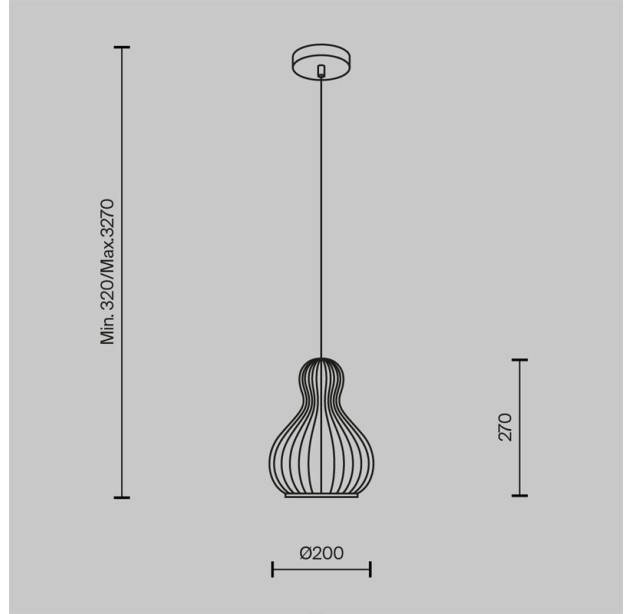 Pakabinamas šviestuvas ROOTS MOD192PL-01W Pakabinamas šviestuvas ROOTS MOD192PL-01W