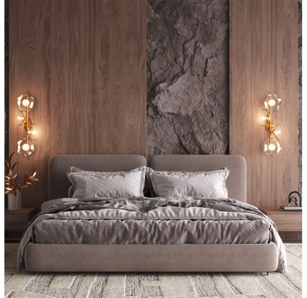 Sieninis šviestuvas MIRACLE MOD207WL-04BS