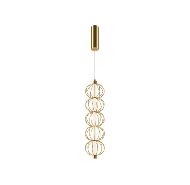 Pakabinamas šviestuvas GOLDEN CAGE 3000K 17W MOD216PL-L10G3K Pakabinamas šviestuvas GOLDEN CAGE 3000K 17W MOD216PL-L10G3K