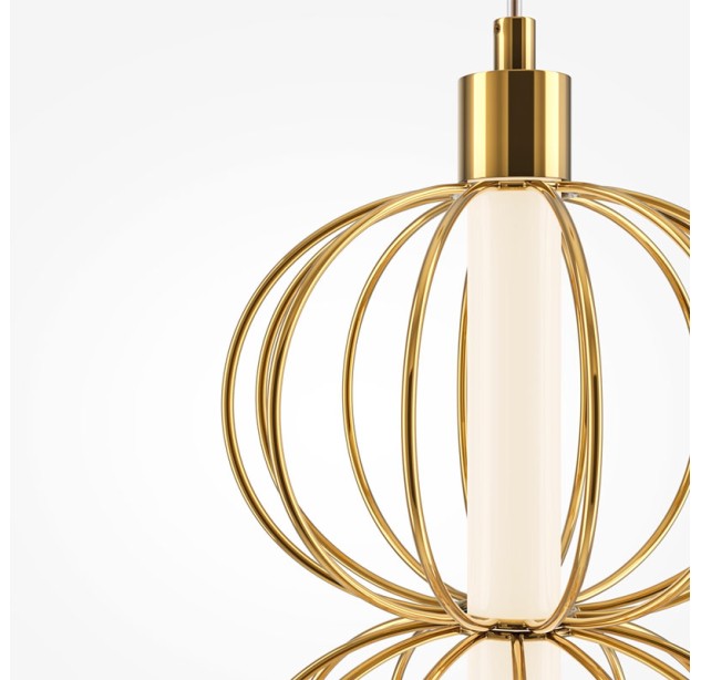 Pakabinamas šviestuvas GOLDEN CAGE 3000K 17W MOD216PL-L10G3K Pakabinamas šviestuvas GOLDEN CAGE 3000K 17W MOD216PL-L10G3K