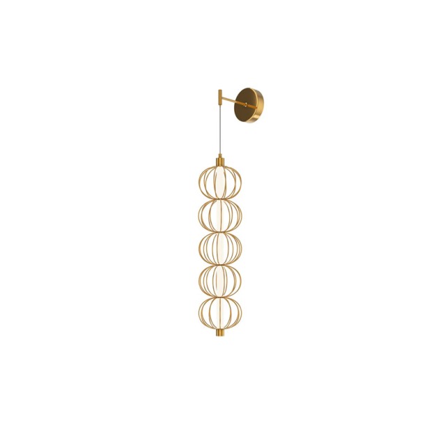 Sieninis šviestuvas GOLDEN CAGE 3000K 17W MOD216WL-L10G3K Sieninis šviestuvas GOLDEN CAGE 3000K 17W MOD216WL-L10G3K