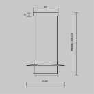 Pakabinamas šviestuvas Ambience 3000K 30W MOD280PL-L30B3K1 Pakabinamas šviestuvas Ambience 3000K 30W MOD280PL-L30B3K1