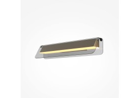 Sieninis šviestuvas Flat 3000K 10W black/brass/grey