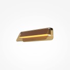 Sieninis šviestuvas Flat 3000K 6W black/brown Sieninis šviestuvas Flat 3000K 6W black/brown