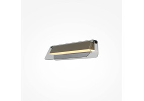 Sieninis šviestuvas Flat 3000K 6W black/brass/grey