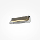 Sieninis šviestuvas Flat 3000K 6W black/brass/grey Sieninis šviestuvas Flat 3000K 6W black/brass/grey