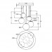 Pakabinamas šviestuvas BASIC FORM MOD321PL-05G1