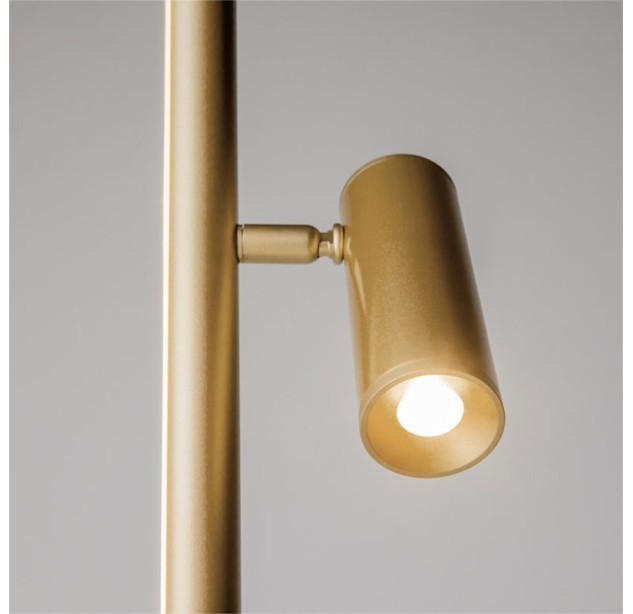 Pastatomas šviestuvas Thin 3000K 14W brass