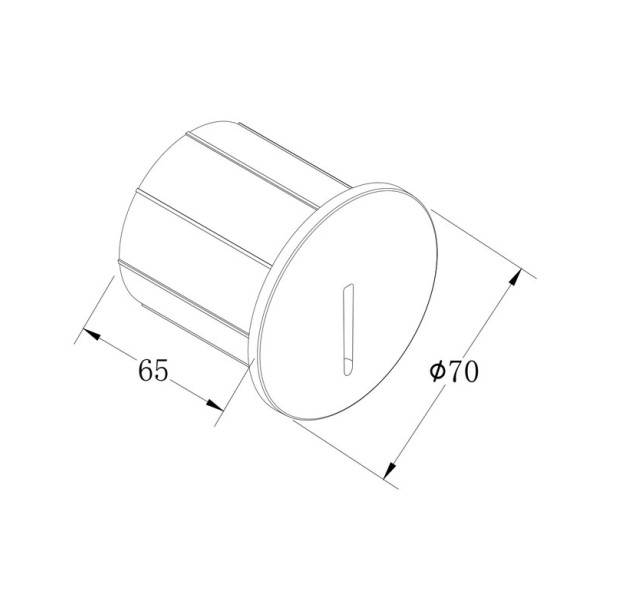 Įleidžiamas sieninis šviestuvas LOCK O014SL-L3W3K Įleidžiamas sieninis šviestuvas LOCK O014SL-L3W3K