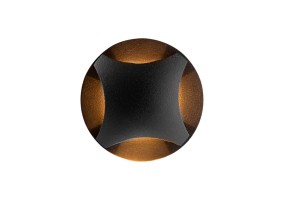 Įleidžiamas sieninis šviestuvas BISCOTTI O036-L3B3K