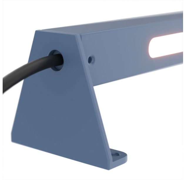 Pastatomas lauko šviestuvas EDGE O415FL-L15GR3K