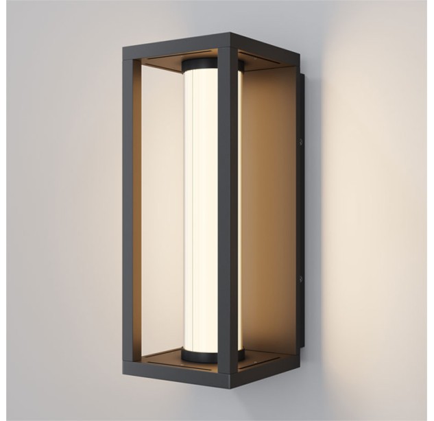Sieninis lauko šviestuvas Expo 3000K 12W IP54 O480WL-L12B3K