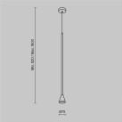 Pakabinamas šviestuvas ARROW P064PL-01B
