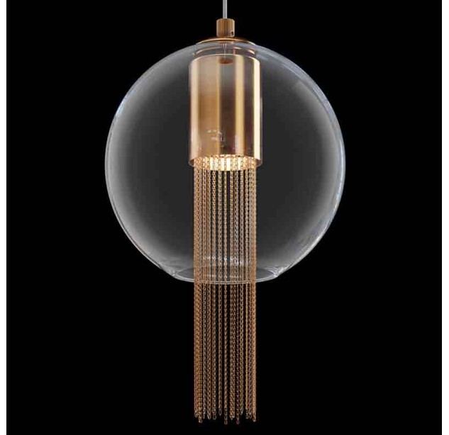 Pakabinamas šviestuvas FLUSSO P095PL-01BZ