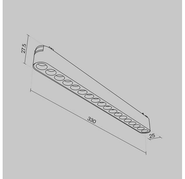 Magnetinis šviestuvas RADITY 3000K 16W TR082-1-18W3K-M-B Magnetinis šviestuvas RADITY 3000K 16W TR082-1-18W3K-M-B