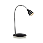 Stalinis šviestuvas TULIP Black/Chrome 1 Stalinis šviestuvas TULIP Black/Chrome 1