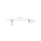LED lempučių girlianda 3000K 10x0.24W 107292 LED lempučių girlianda 3000K 10x0.24W 107292