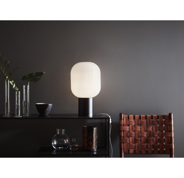 Stalinis šviestuvas BROOKLYN 1 Black/Opal