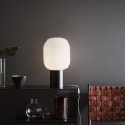 Stalinis šviestuvas BROOKLYN 1 Black/Opal