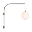 Sieninis šviestuvas BUDDY 2 STEEL dimeriuojamas