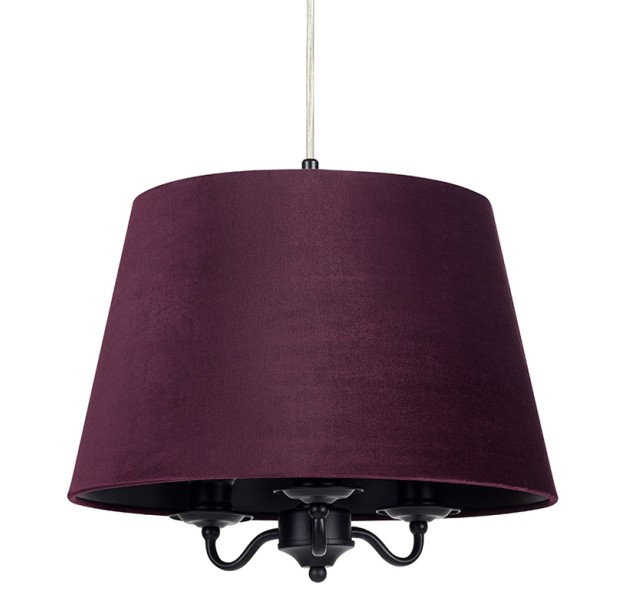 Pakabinamas šviestuvas JAMIE 1 PURPLE Pakabinamas šviestuvas JAMIE 1 PURPLE