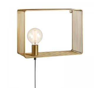 Sieninis šviestuvas SHELF GOLD